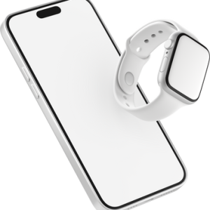 3d business phone with smart watch